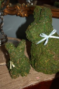 Moss Covered Bunnies