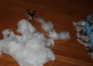 ikea no sew dog pillow